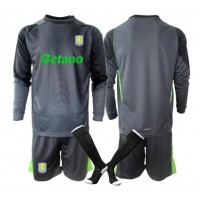 Aston Villa Golmanski Domaci Dres za djecu 2025-26 Dugi Rukav (+ Kratke hlače)